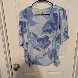 Andrée by unit pink white blue purple blouse - s